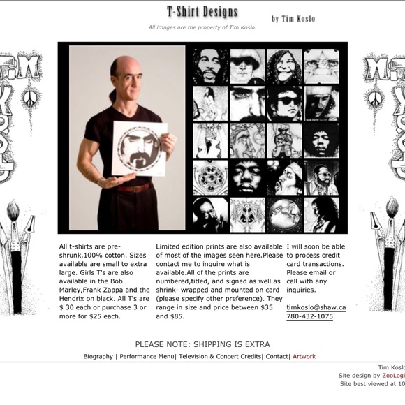 Vintage Tim Koslo Artist Blues Brothers Tee - Picture 5 of 5